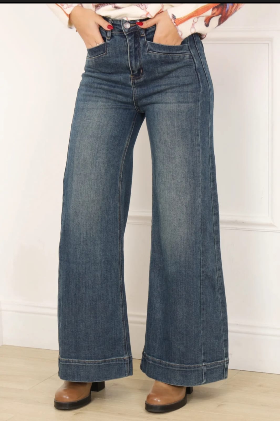 Jean Évasé Taille Haute