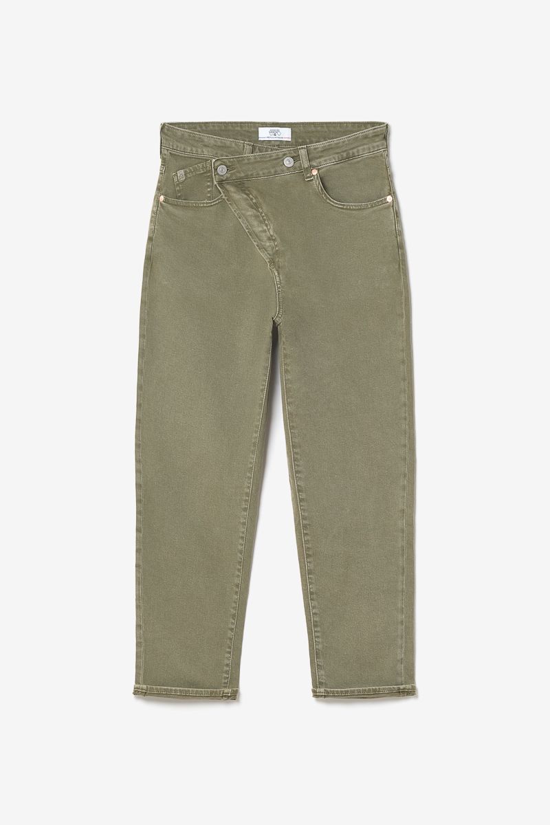 Pantalon Kaki Coupe Droite Place du Jour - Style Casual