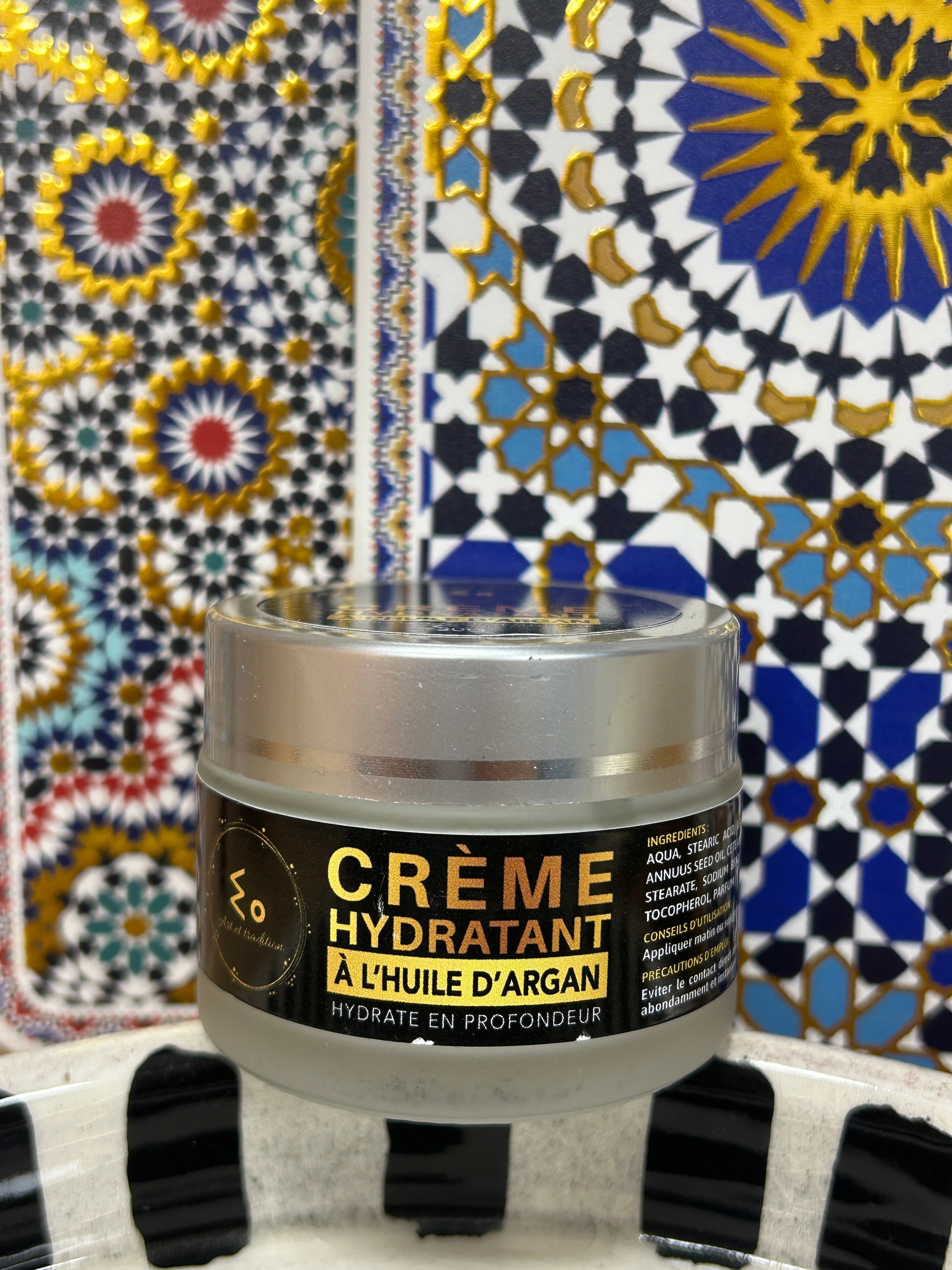 Crème Hydratante à l'Huile d'Argan - 50g