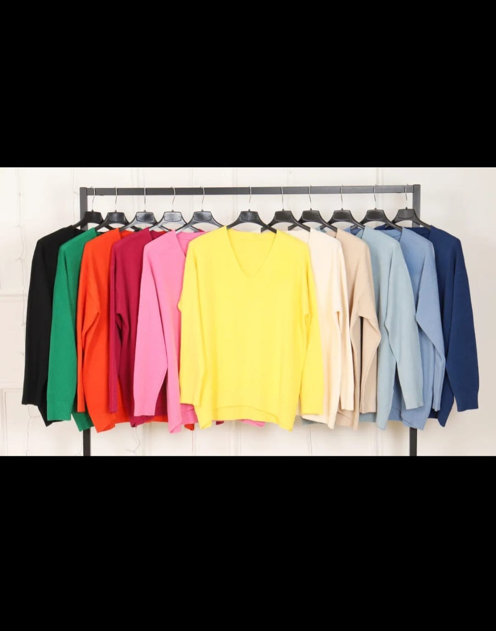 Pull Col V - 12 Coloris Disponibles