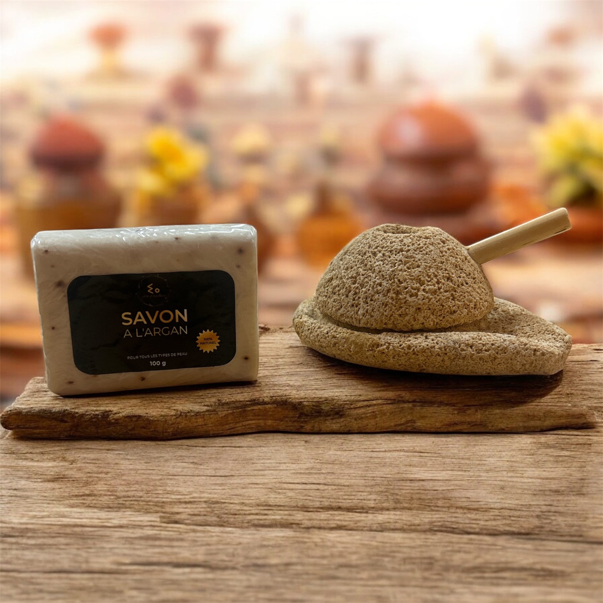 Savon à l'Argan Artisanal bio - 100g | Art et Tradition - Art et Tradition