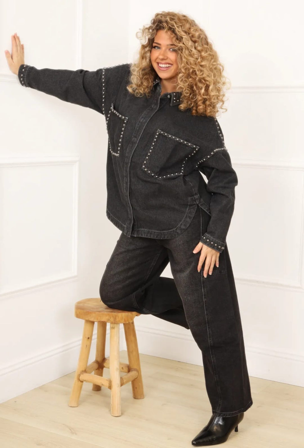 Veste en Jean à Clous - Art et Tradition